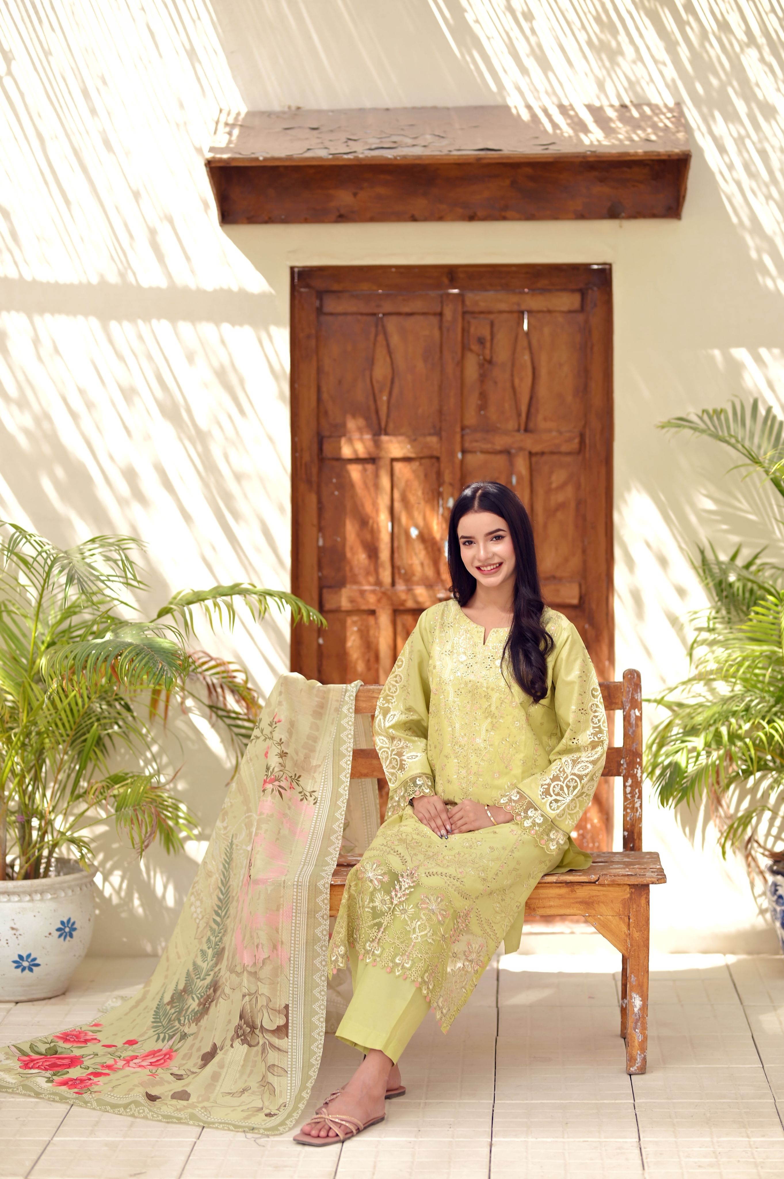 Afsheen Organza Touch 3-Piece Lawn Set