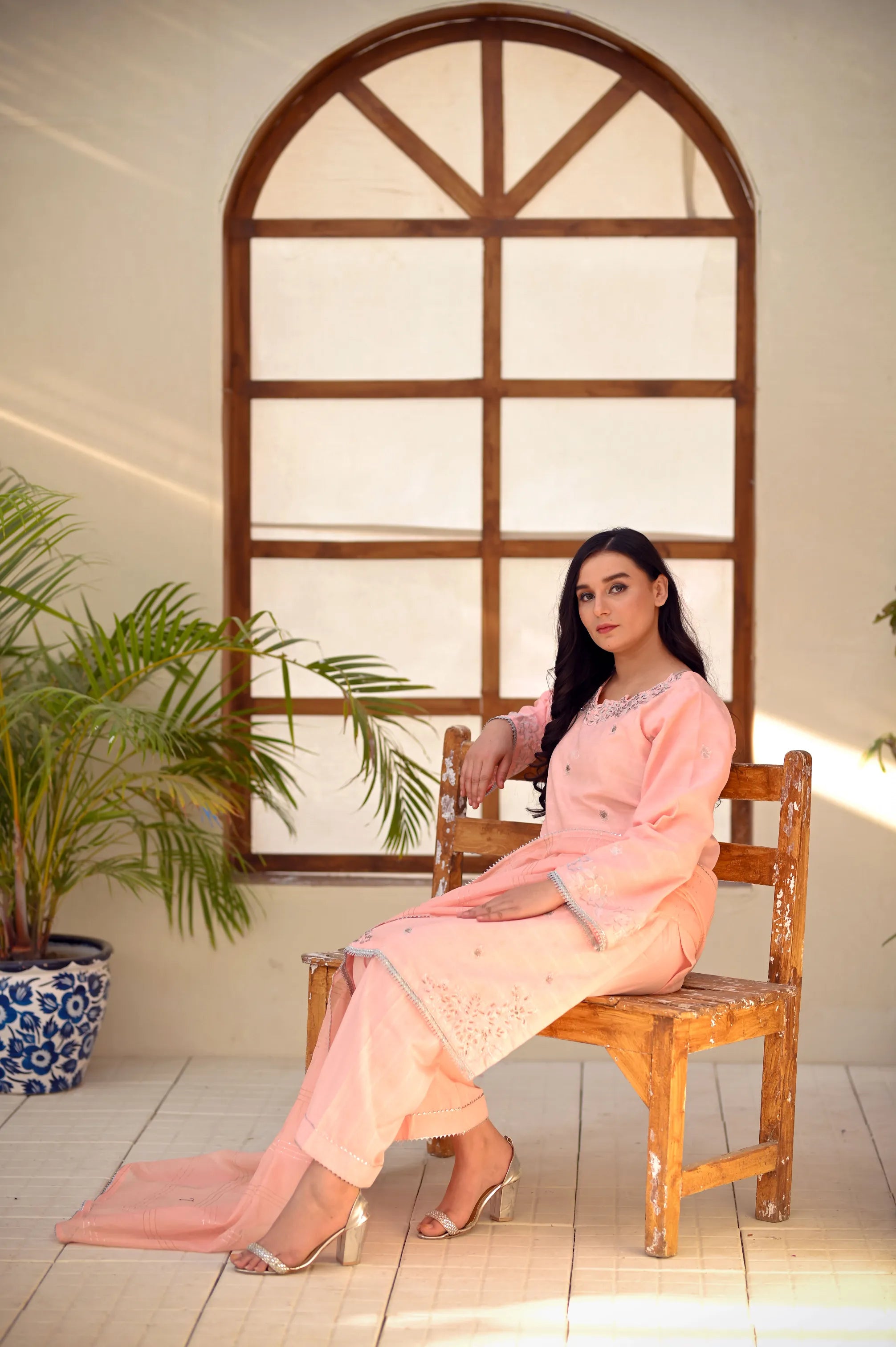 Ravina Jacquard Handcrafted 3-Piece Set