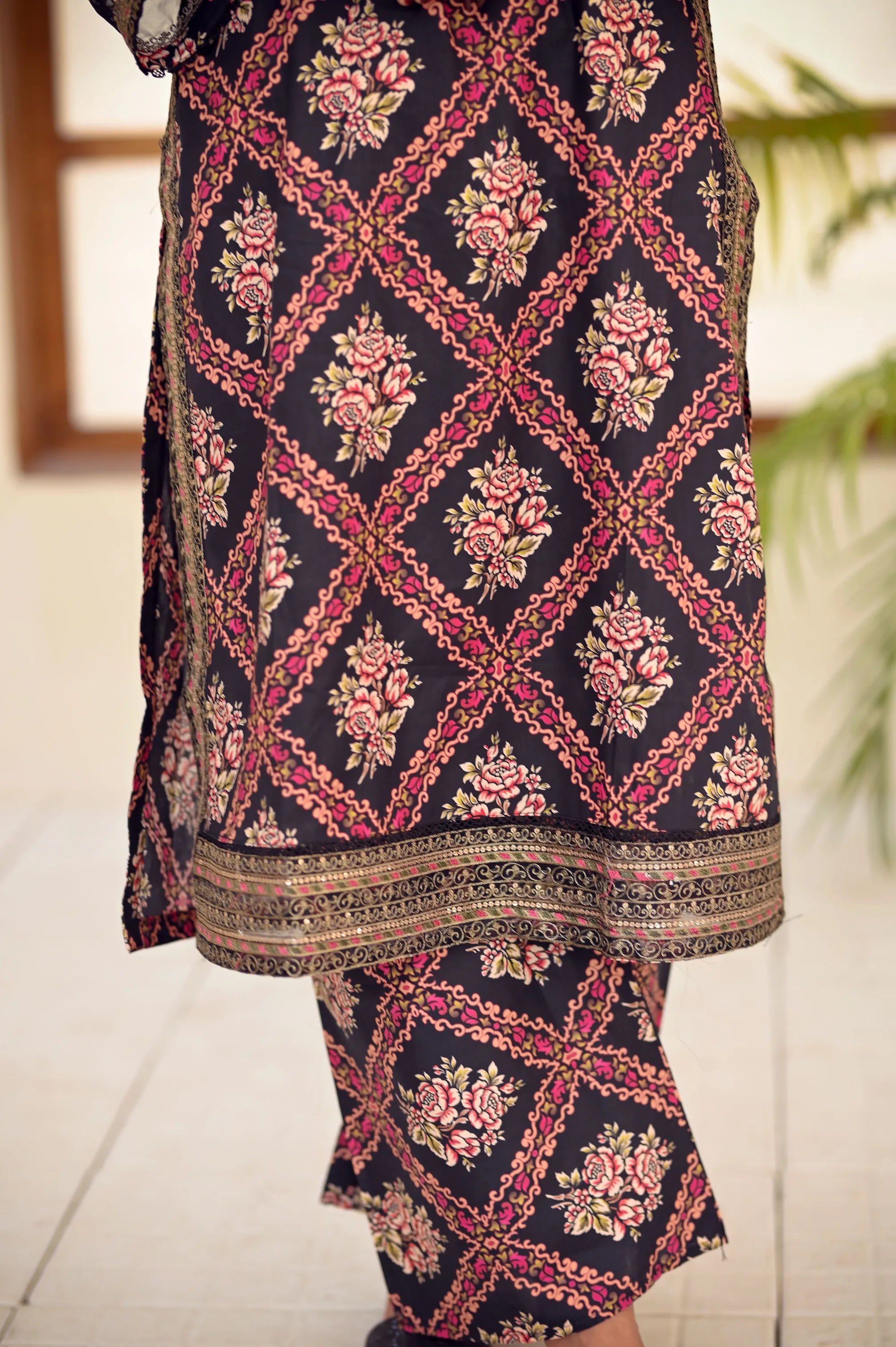 Noor-e-Eid Printed Organza 3-Piece Lawn Set