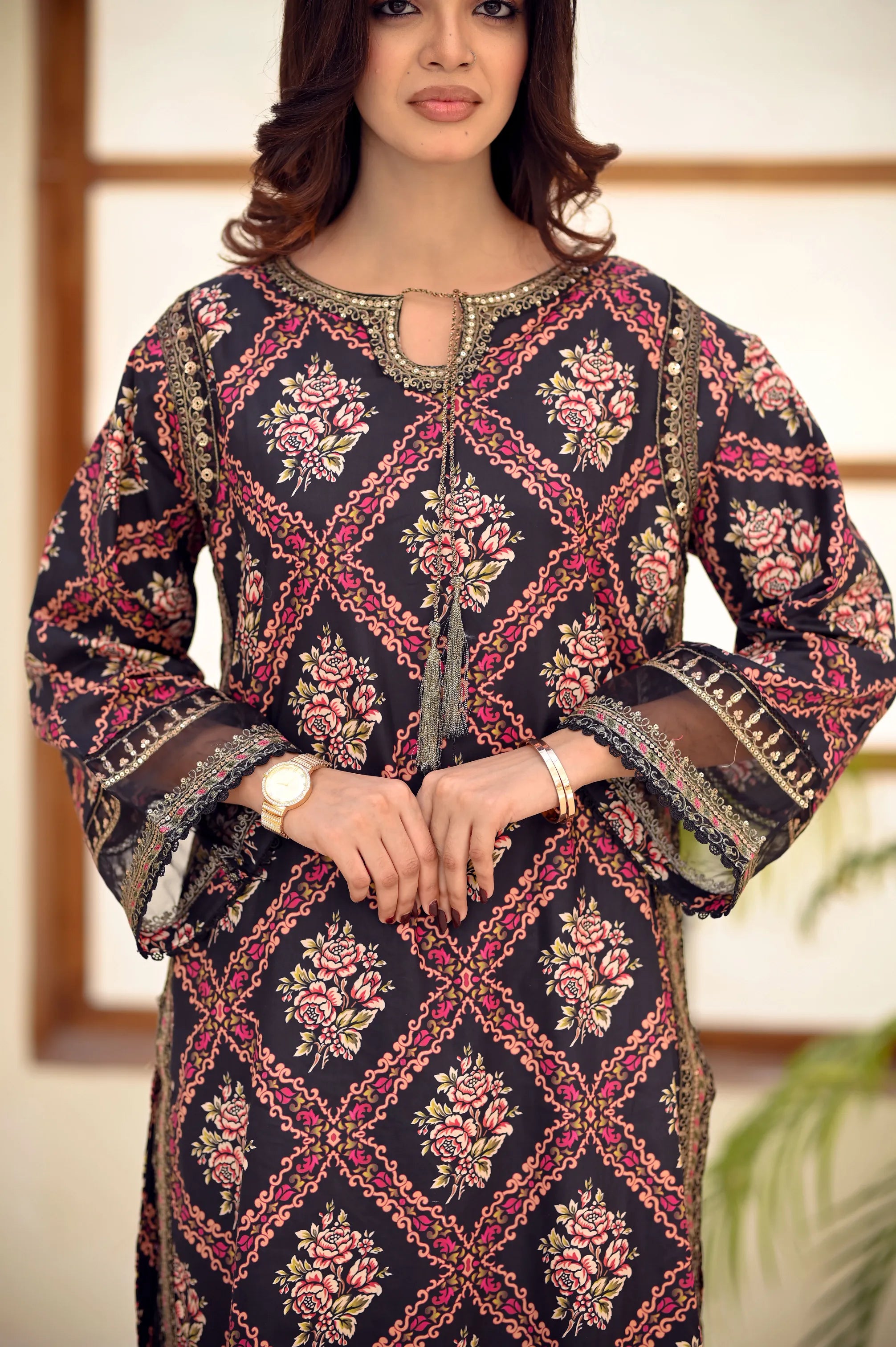 Noor-e-Eid Printed Organza 3-Piece Lawn Set