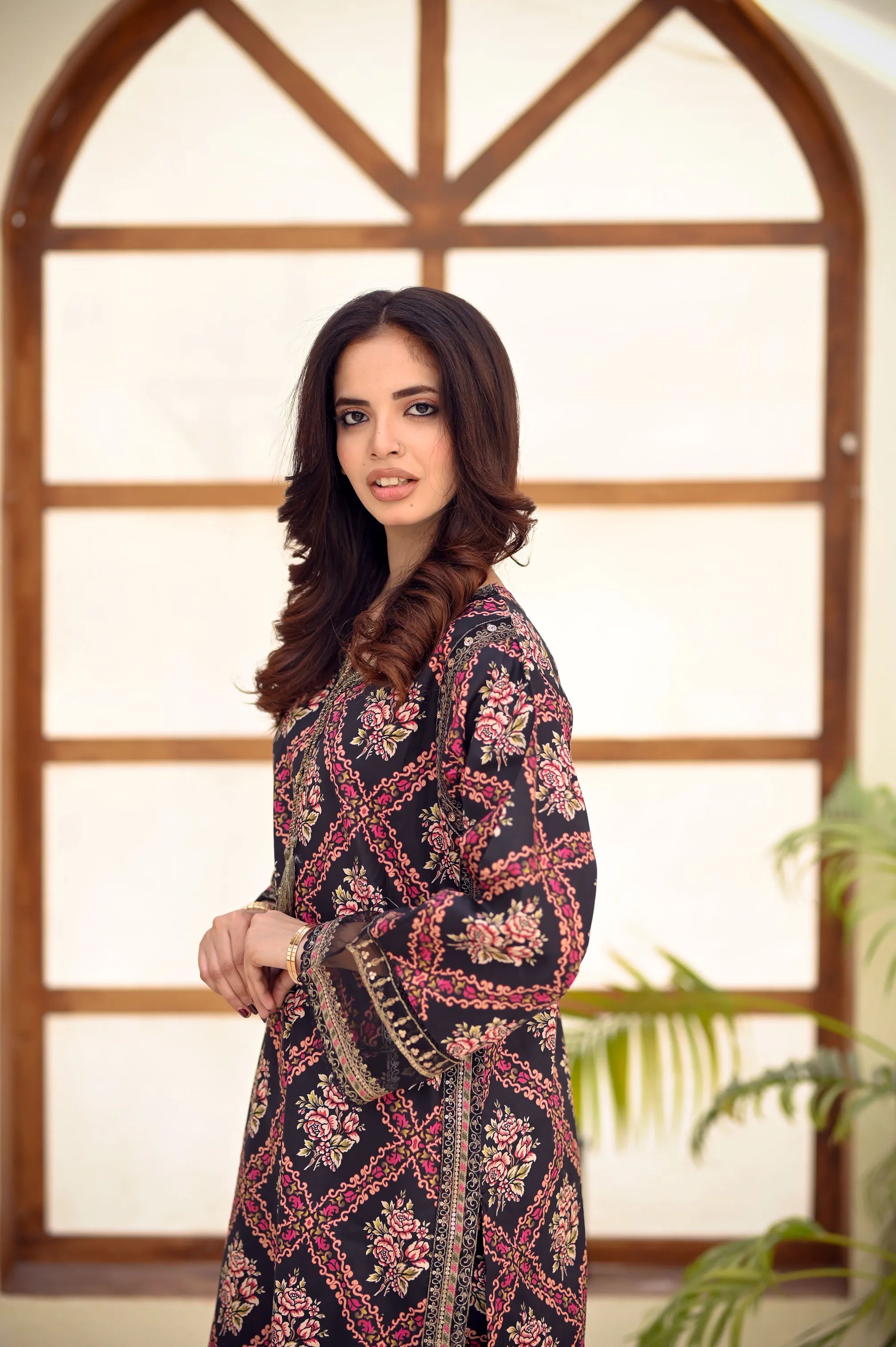 Noor-e-Eid Printed Organza 3-Piece Lawn Set