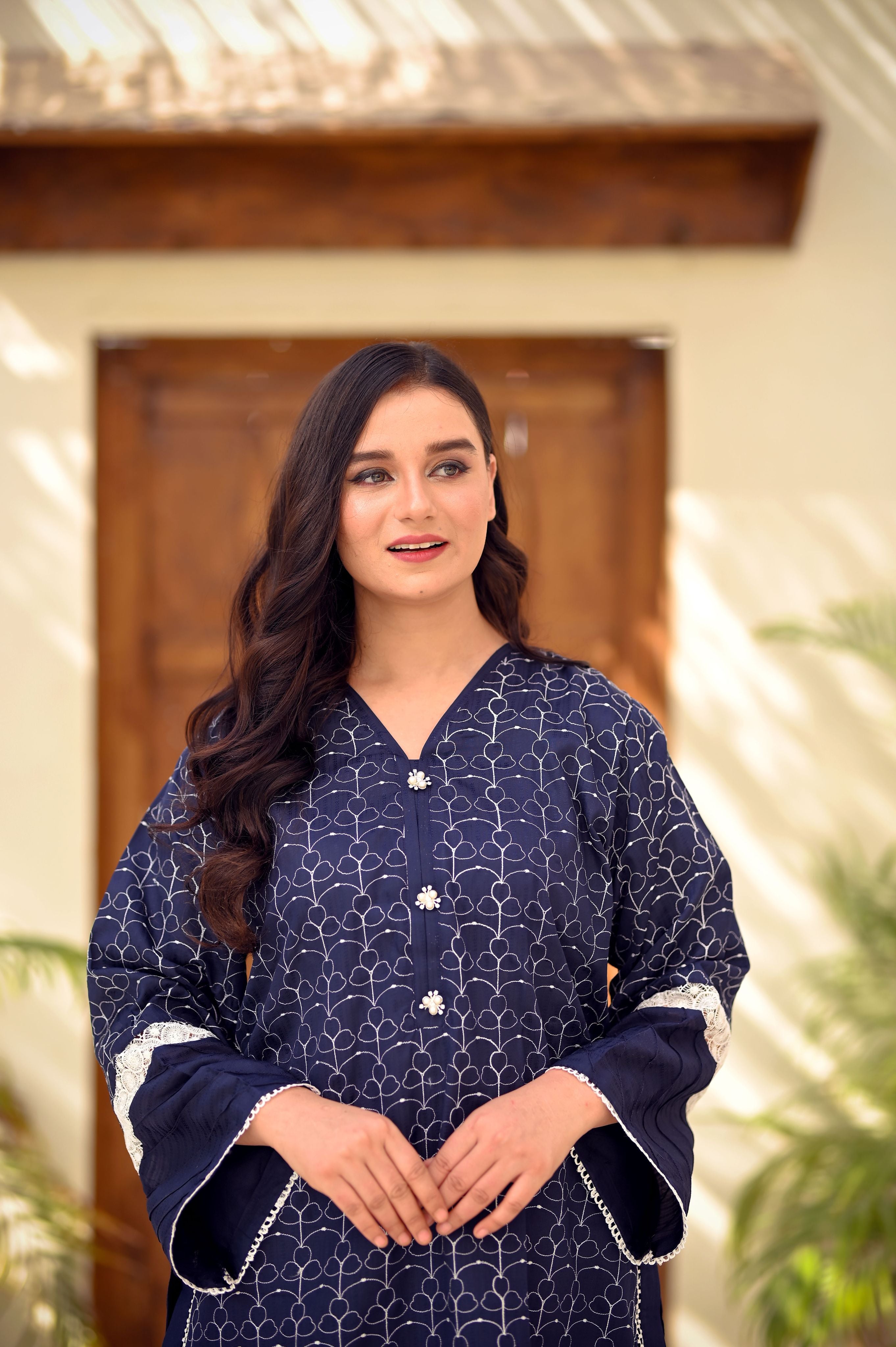 Aira Chikankari 2-Piece PV Cotton Suit