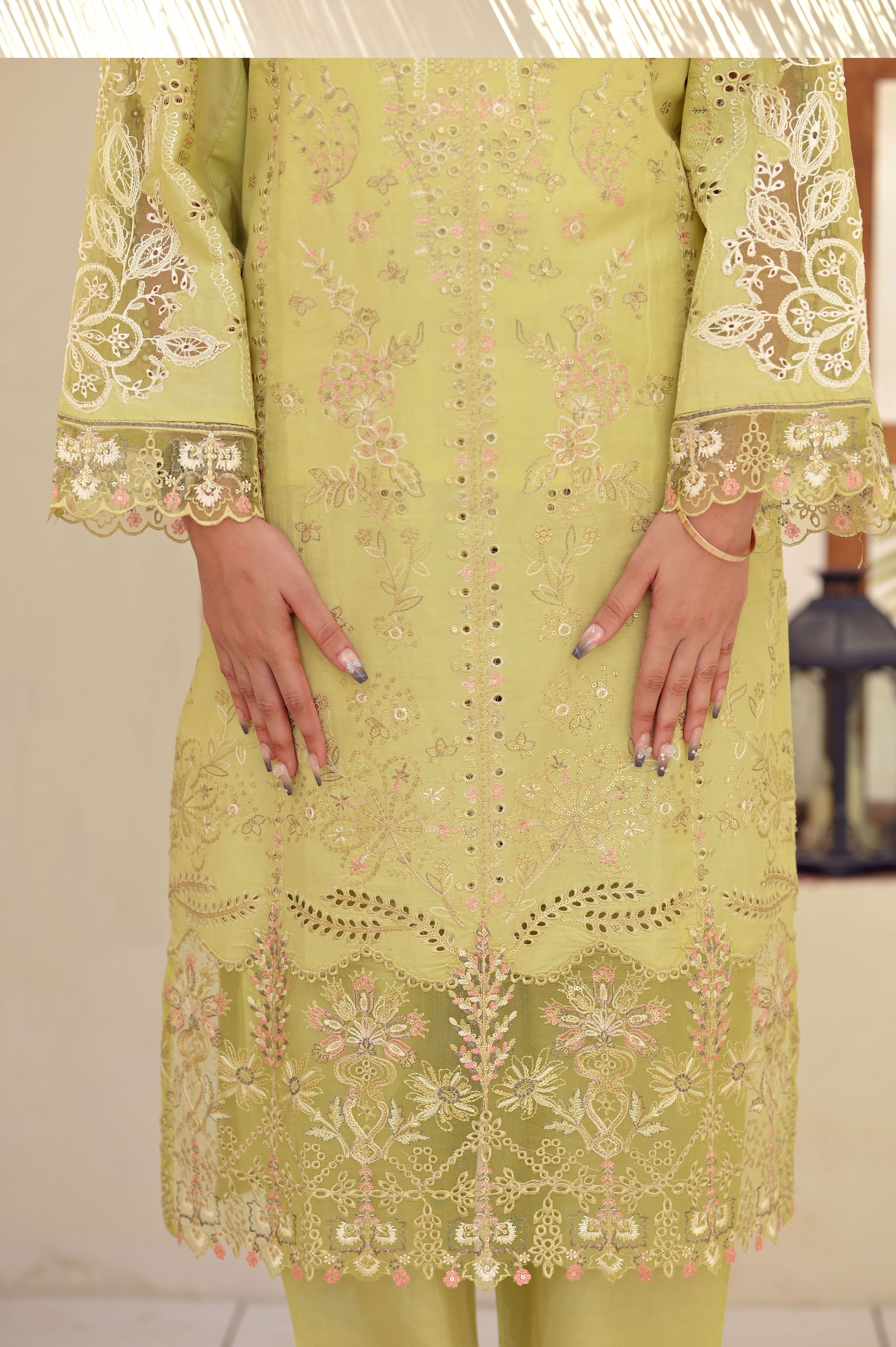 Afsheen Organza Touch 3-Piece Lawn Set