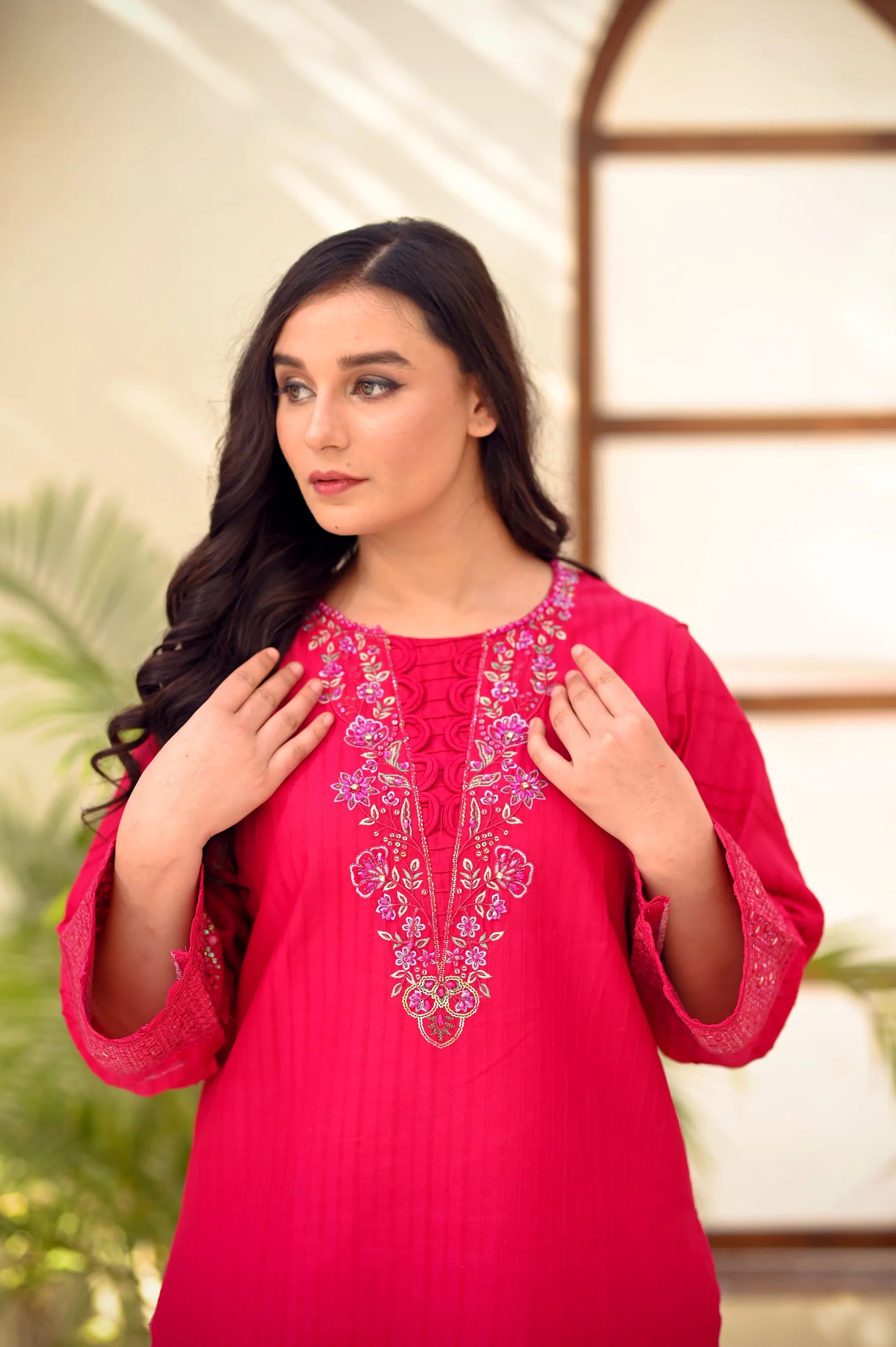 Zehra Sequin Embroidered 3-Piece Lawn Set