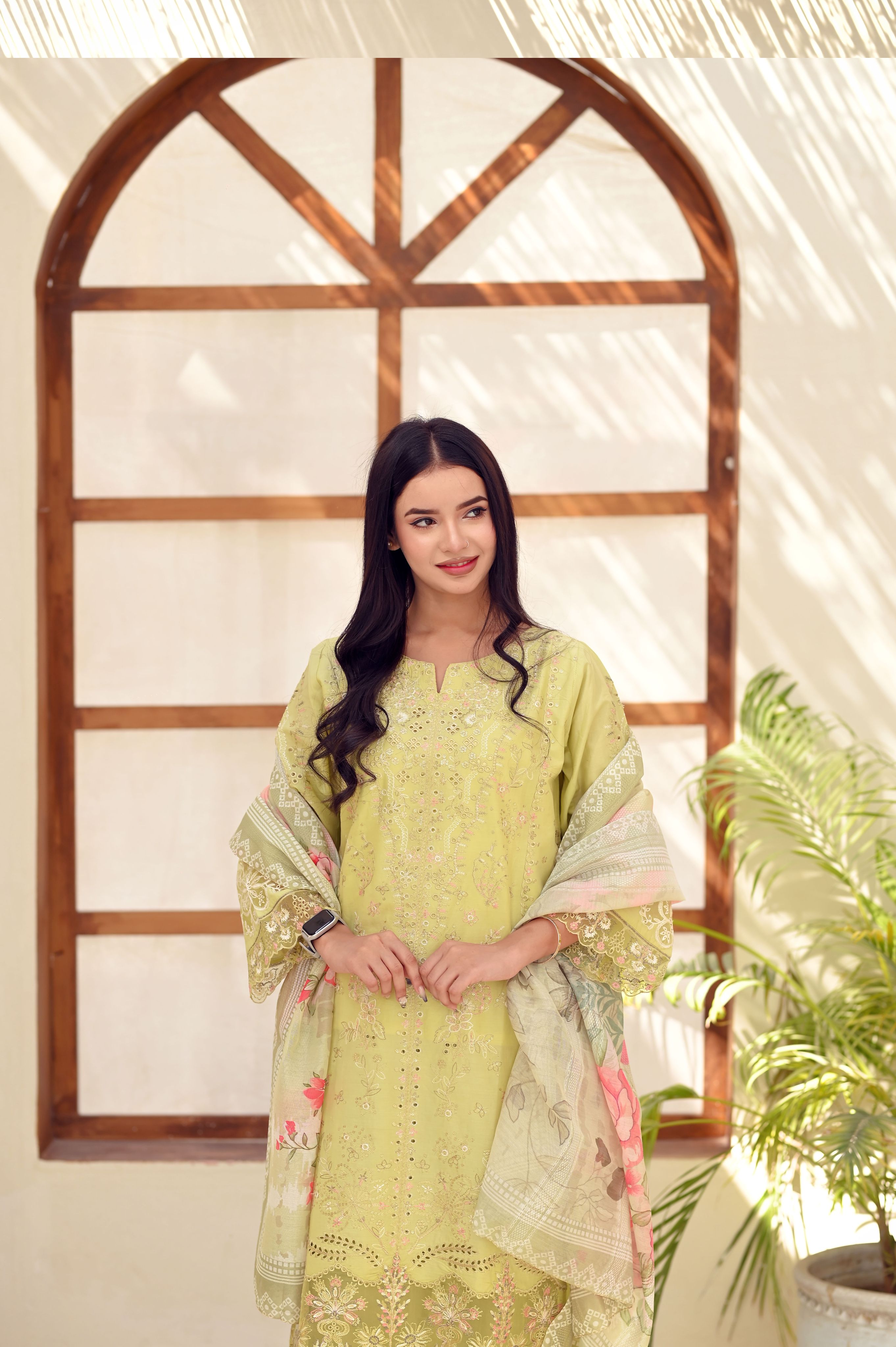 Afsheen Organza Touch 3-Piece Lawn Set